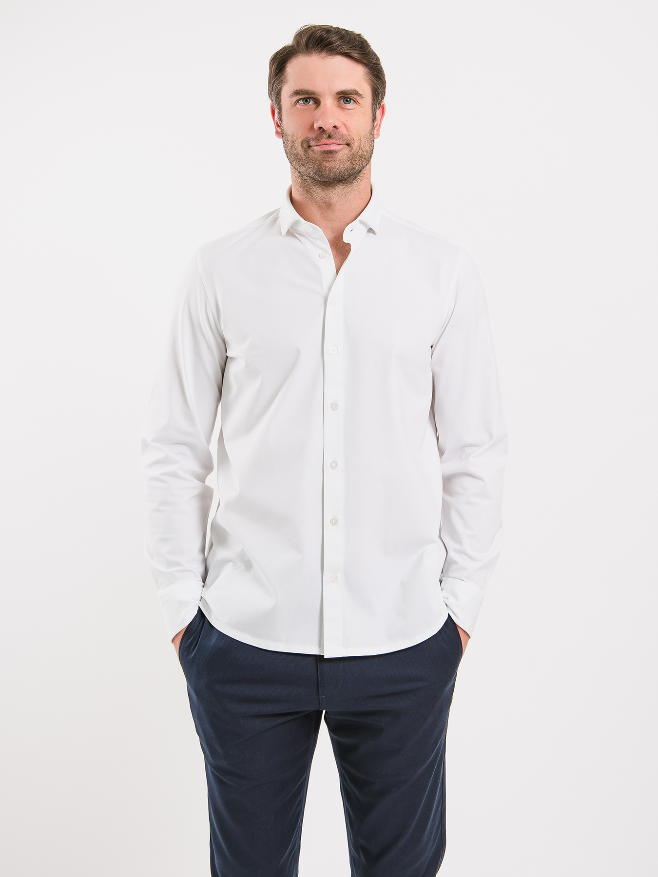 Men’s Shirt Regular Be Lenka Essentials - White