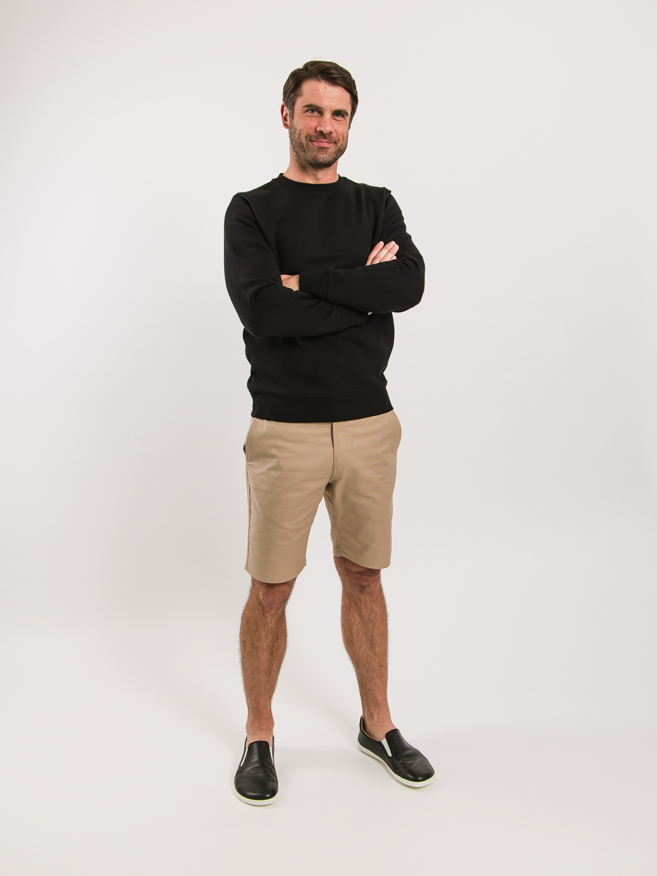 Herren Sweatshirt Be Lenka Essentials - Black