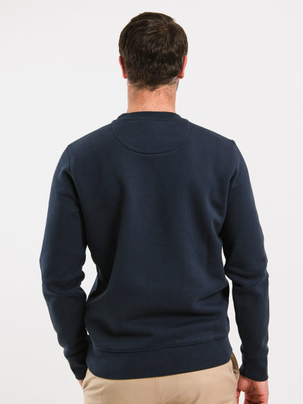 Pánska mikina bez kapucne Be Lenka Essentials - Dark Blue