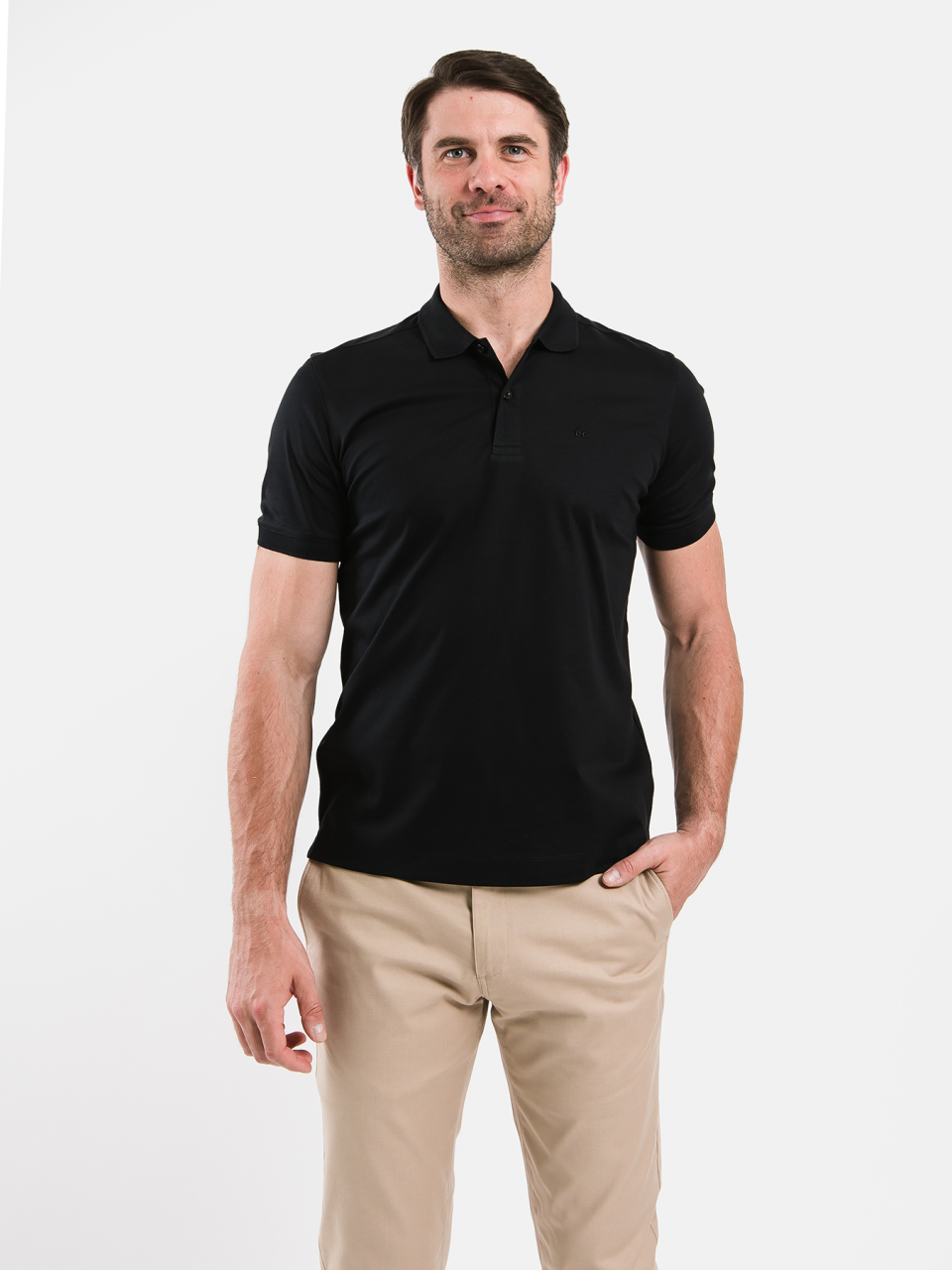 Men’s Polo-shirt Be Lenka Essentials - Jet Black