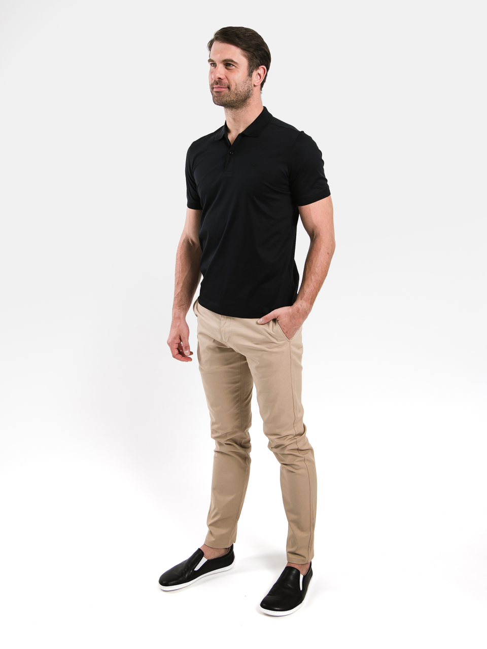 Men’s Polo-shirt Be Lenka Essentials - Jet Black
