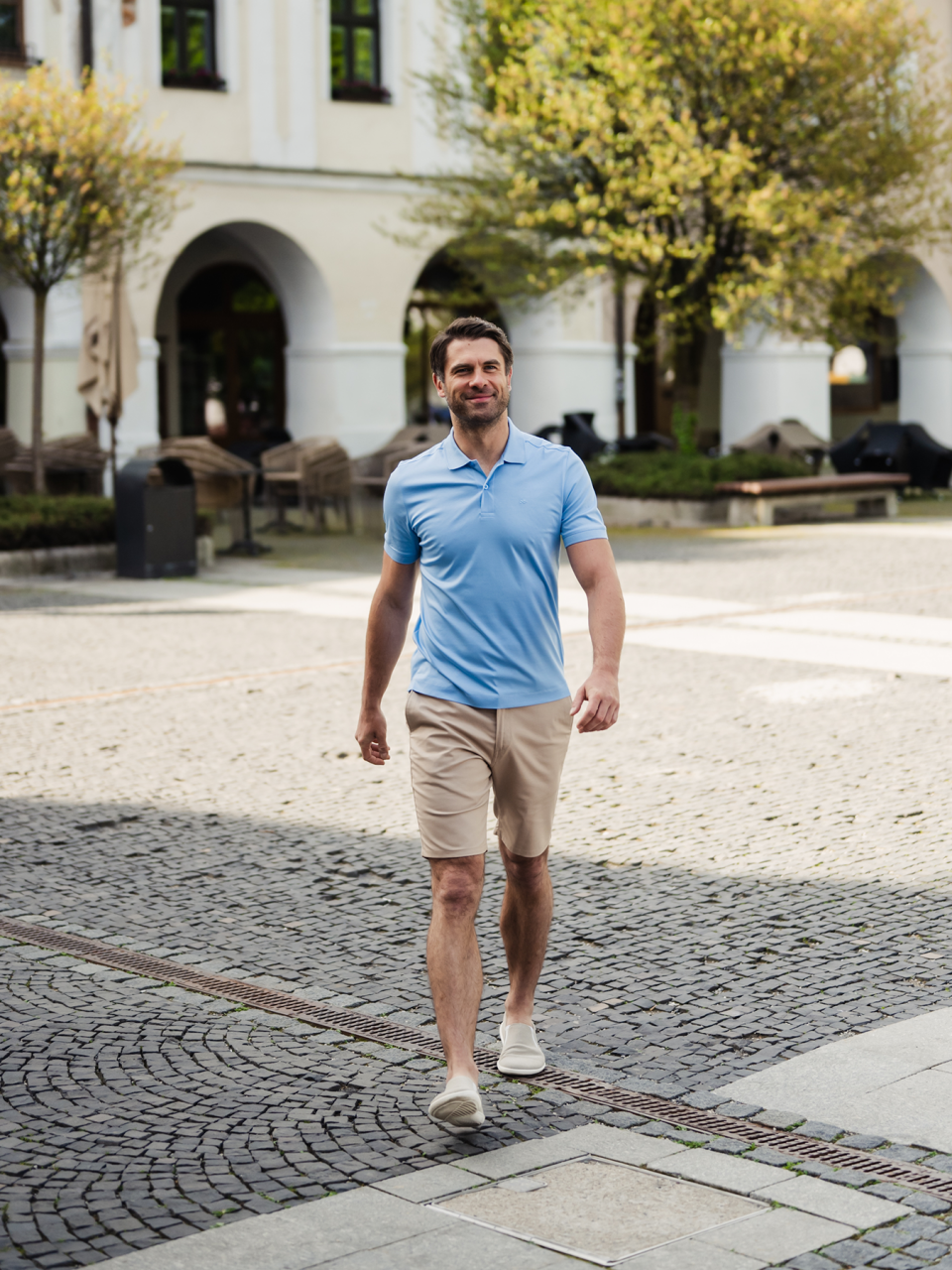 Men’s Polo-shirt Be Lenka Essentials - Sky Blue