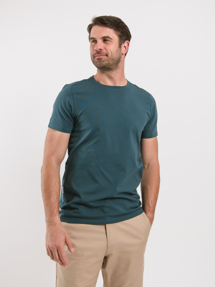 Herren T-Shirt mit Rundhalsausschnitt Be Lenka Essentials - Deep Ocean Blue