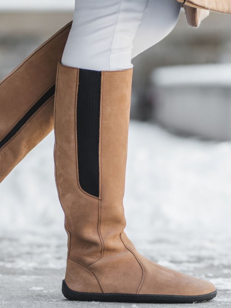 Barefoot long boots Be Lenka Sierra - Light Brown