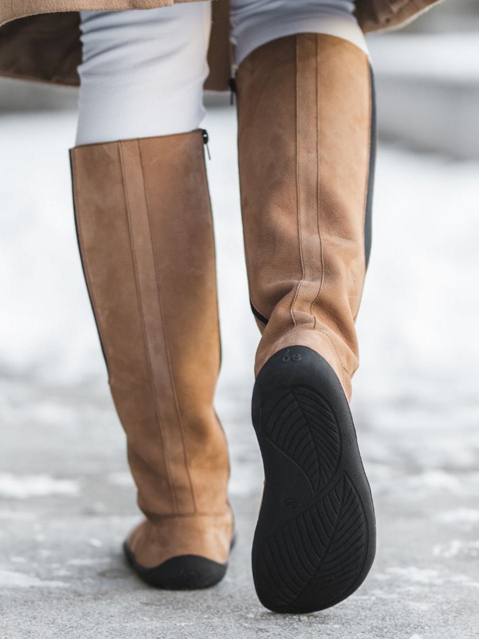 Barefoot long boots Be Lenka Sierra - Light Brown