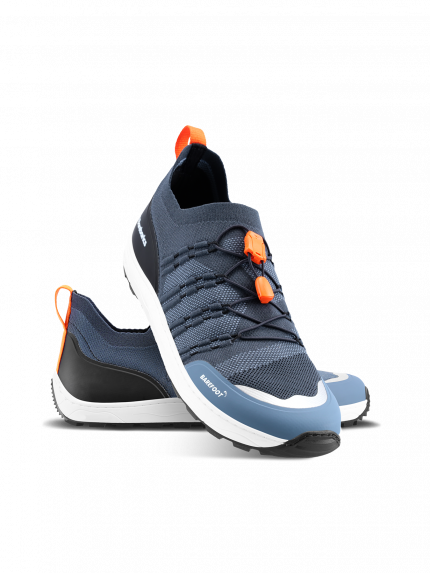 Barefoot tenisky Barebarics Voyager - Dark Blue & White