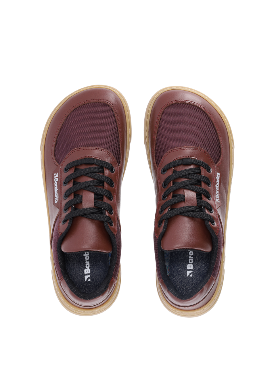 Barefoot Sneakers Barebarics Bravo - Maroon Brown