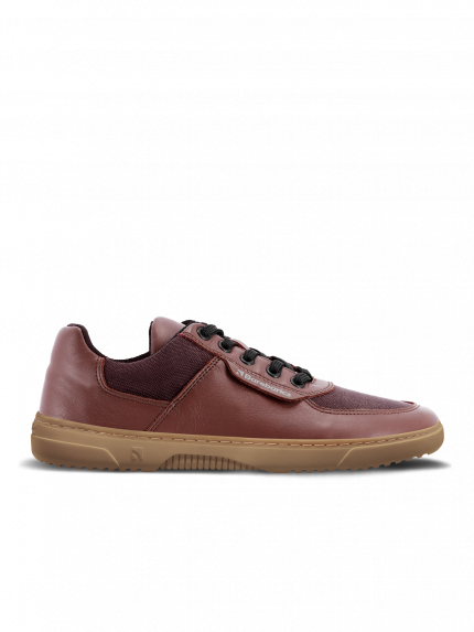 Barefoot Sneakers Barebarics Bravo - Maroon Brown