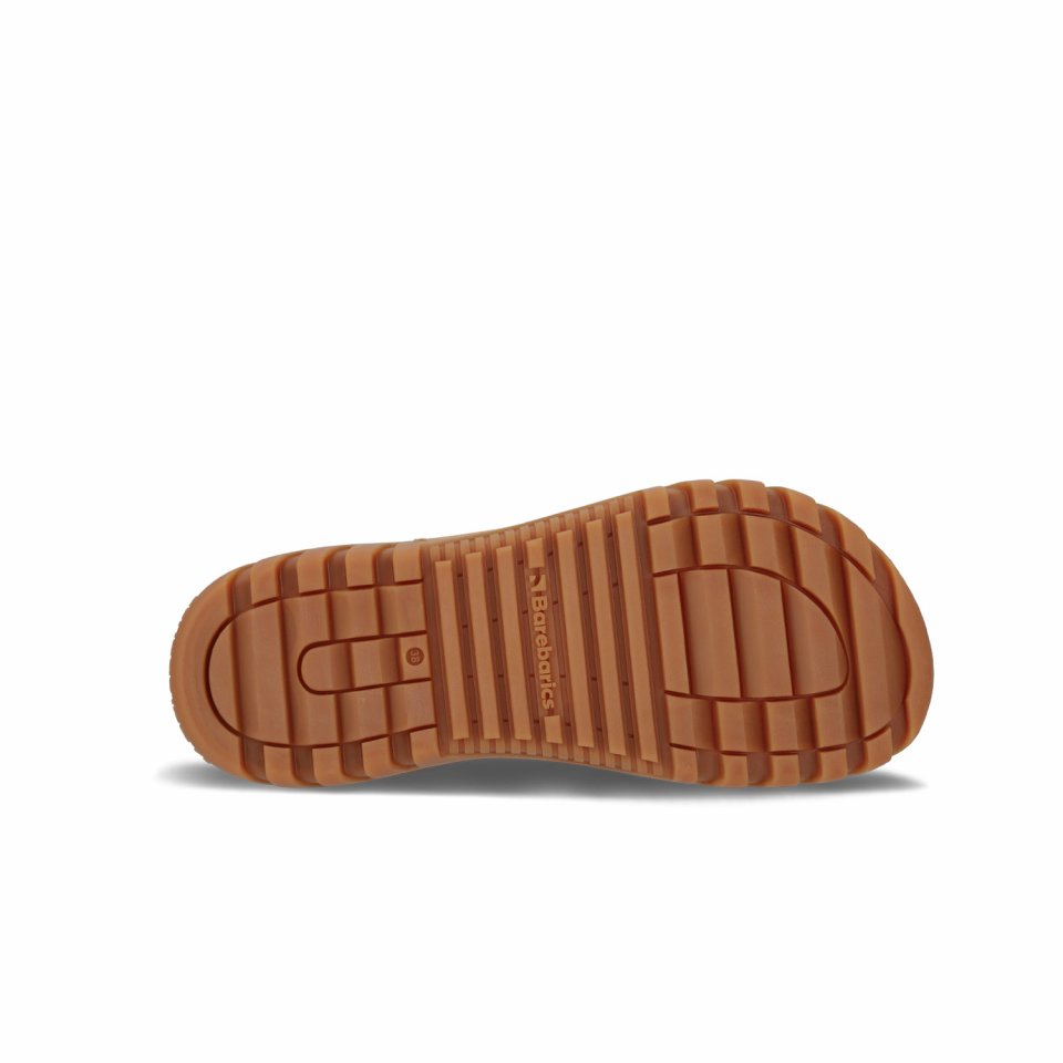 Zimowe buty barefoot Barebarics PolarStride - Copper Brown