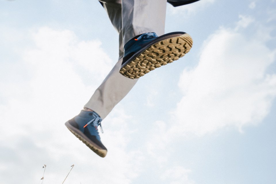 Barfußschuhe Barebarics Trekker - Petrol Blue