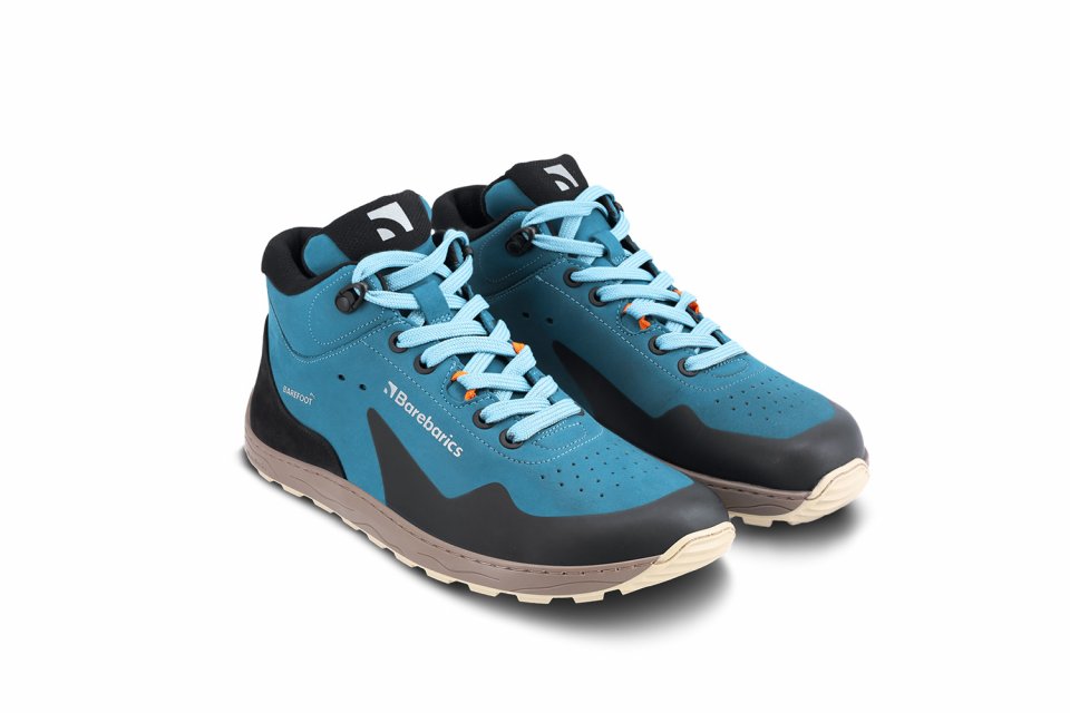 Barfußschuhe Barebarics Trekker - Petrol Blue