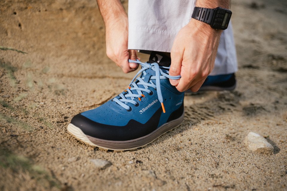 Barfußschuhe Barebarics Trekker - Petrol Blue