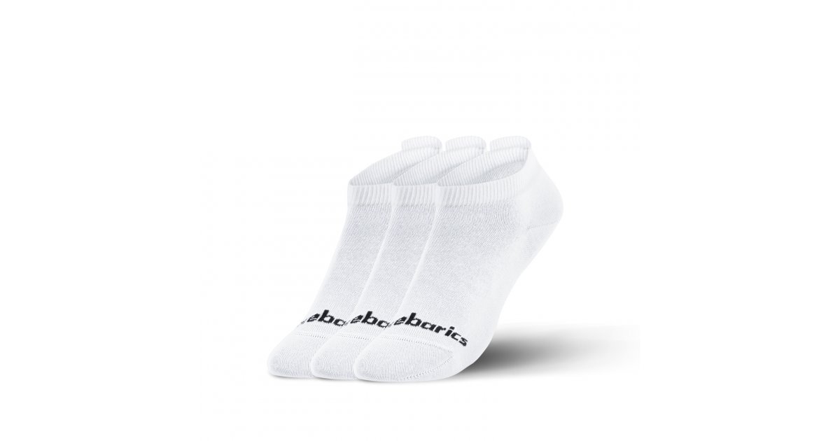 Barebarics Barebarics - Barefoot Socks - Low-cut - White - 3 pack photo 2
