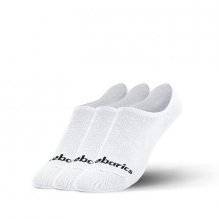 Barebarics - Chaussettes Barefoot - No-Show - White - 3 pack