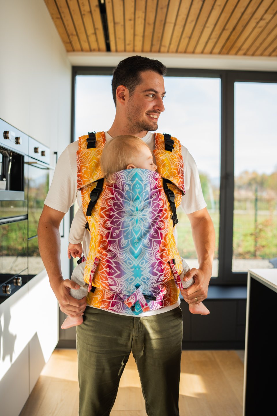 Babytrage Be Lenka Mini - Mandala - Horizon
