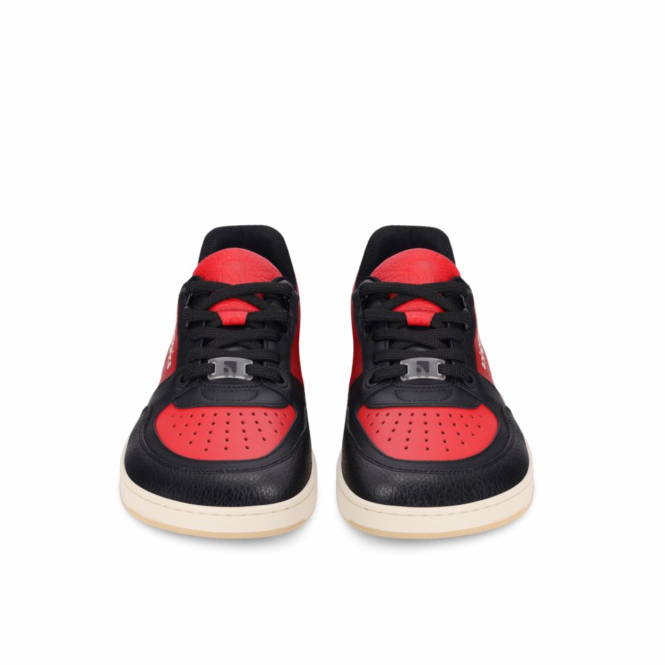 Barefoot Sneakers Barebarics Wave - Black & Red