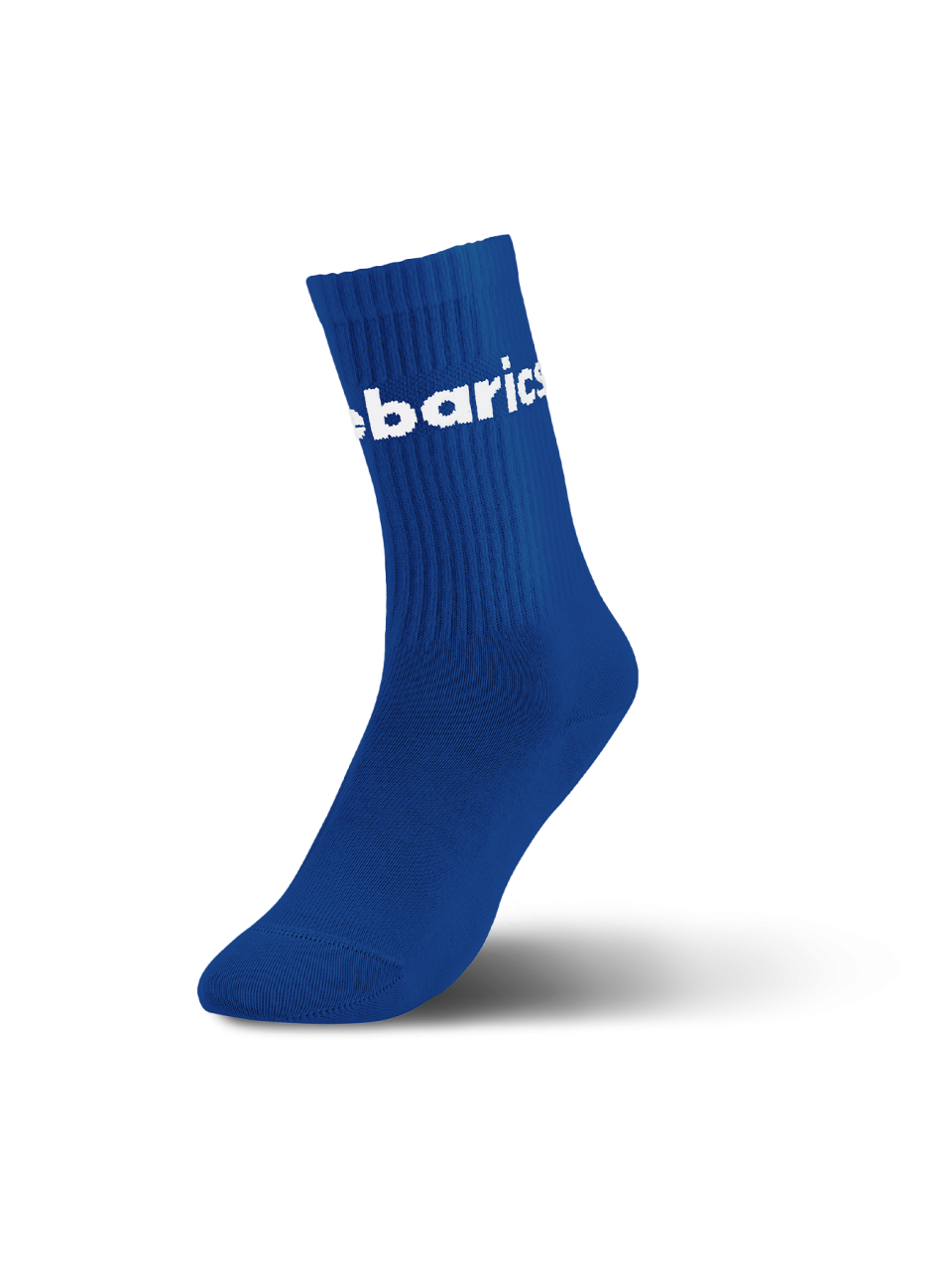 Barebarics - Barefoot Socks - Crew - Blue - Big logo - 3 pack