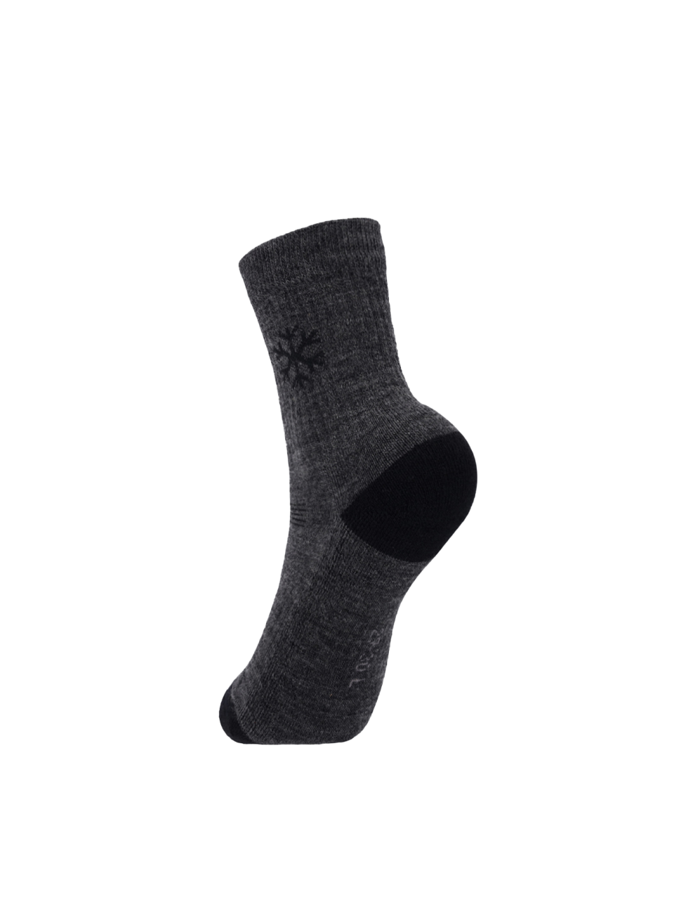Kids barefoot Socks Be Lenka Kids - Crew - Merino Wool - Grey - 3 pack