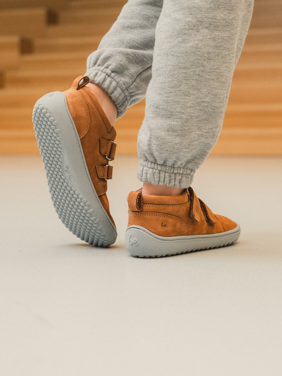 Kinder Barfußschuhe Be Lenka Play - Cognac