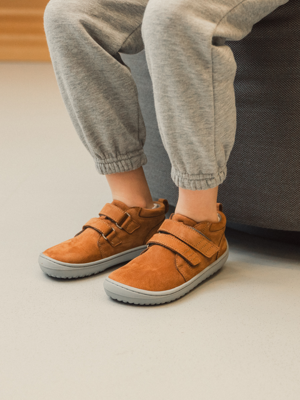 Kinder Barfußschuhe Be Lenka Play - Cognac