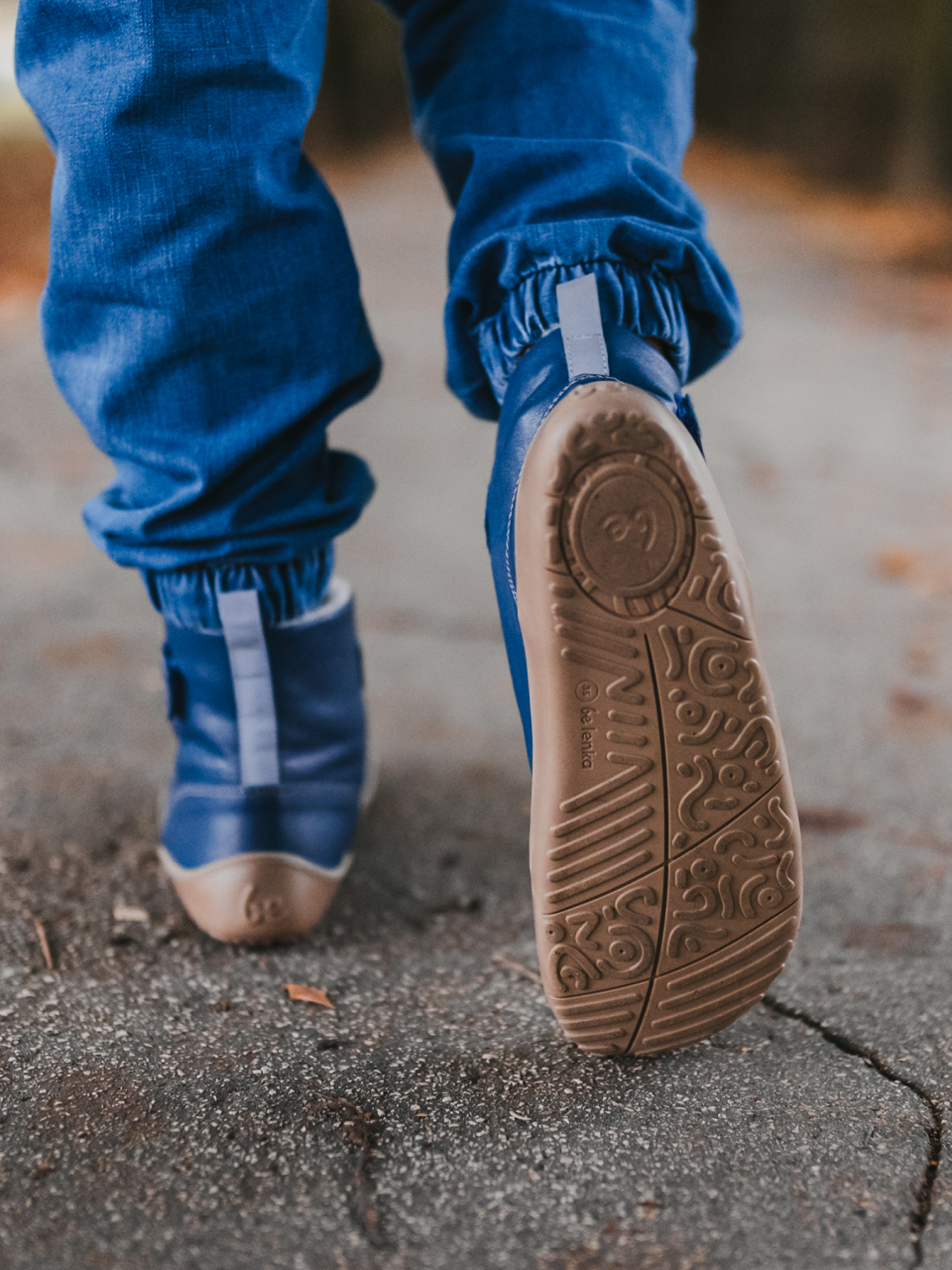 Kinder Winter Barfußschuhe Be Lenka Winter Kids - Ocean Blue