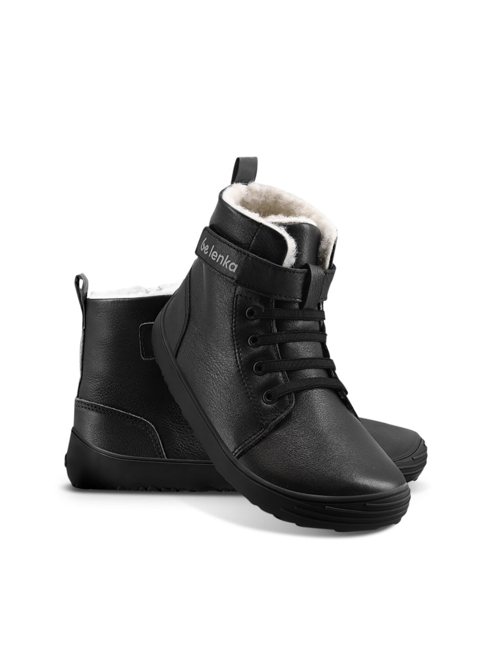 Kinder Winter Barfußschuhe Be Lenka Winter Kids - All Black
