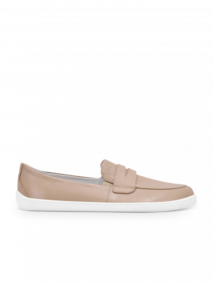 Barefoot mokasíny Be Lenka Buena - Latte Brown