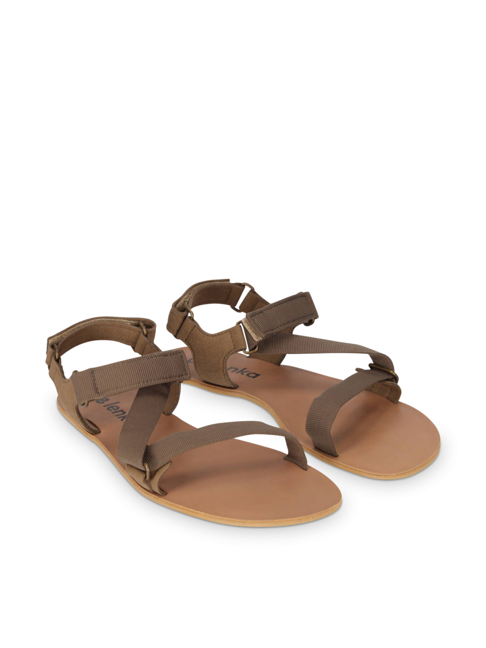 Barefoot sandály Be Lenka Flexi - Olive Green