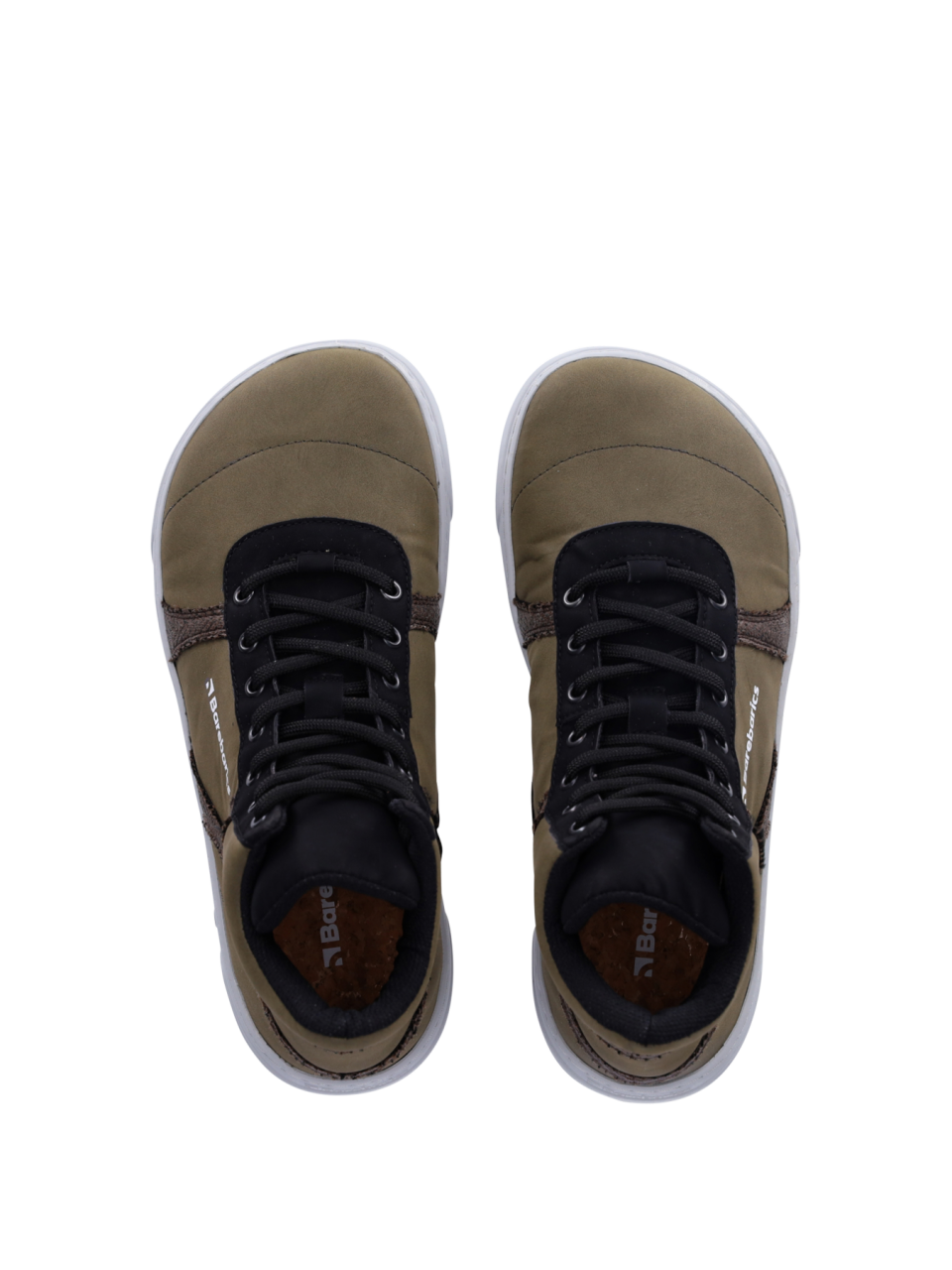 Barefoot Sneakers Barebarics Hifly - Dark Green & Grey