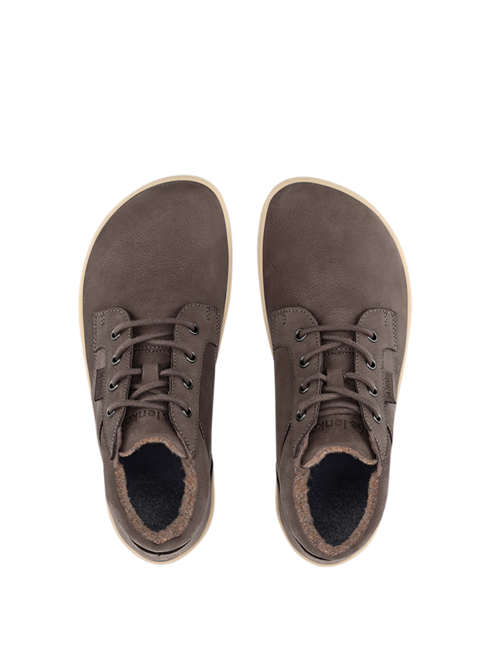 Barfußschuhe Be Lenka Synergy - Fleece - Chocolate & Beige