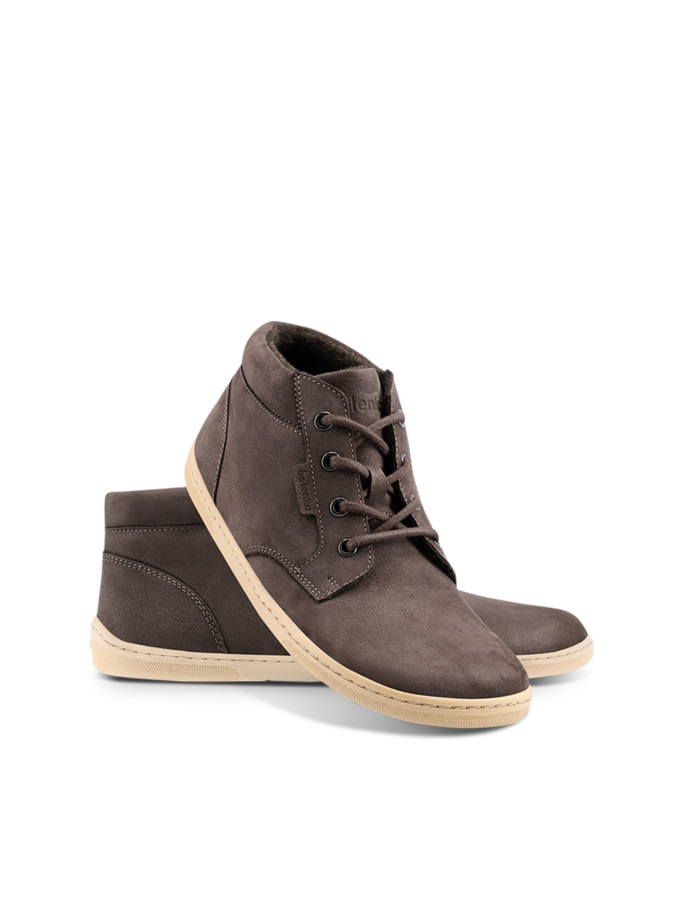Barfußschuhe Be Lenka Synergy - Fleece - Chocolate & Beige