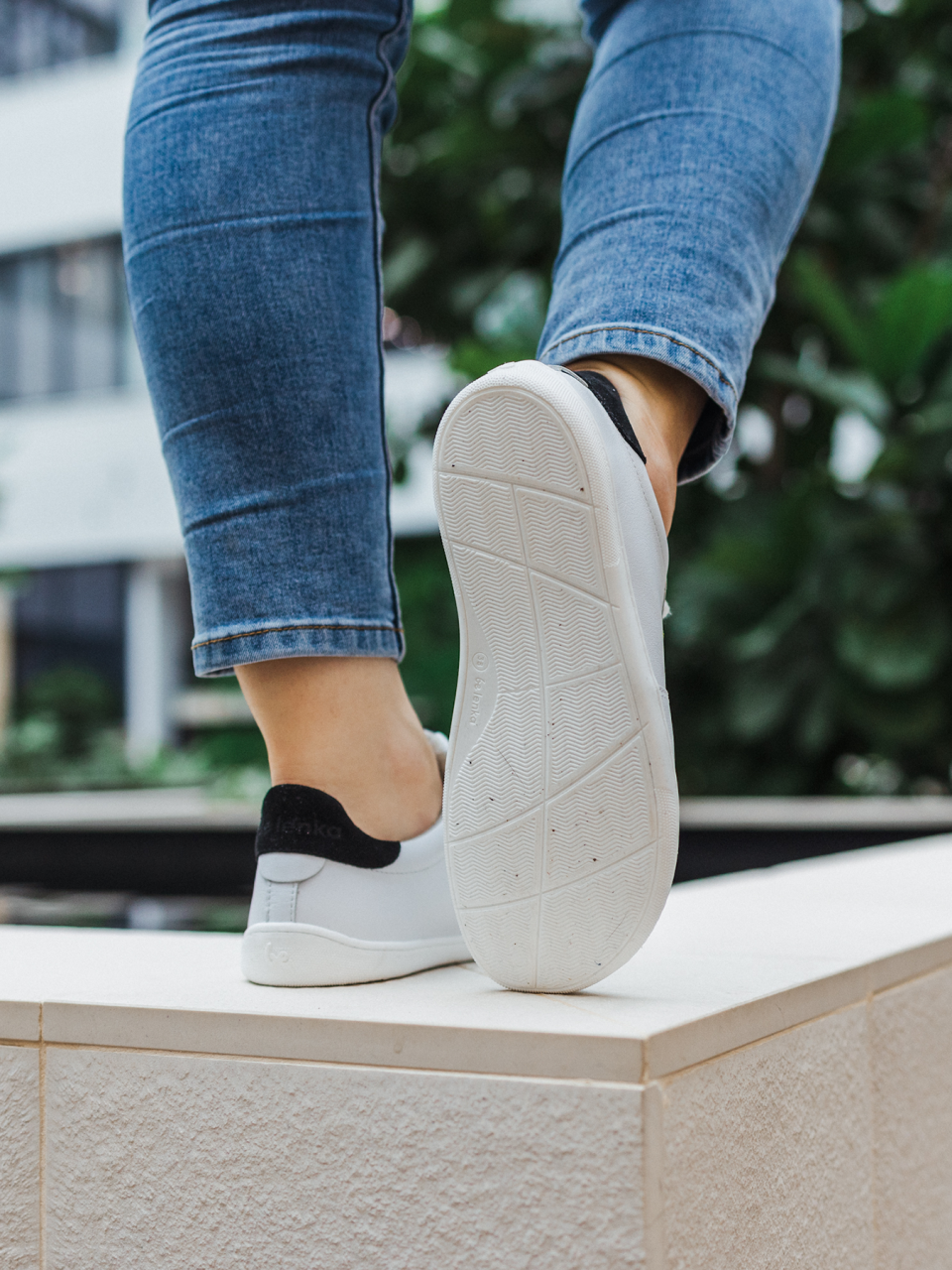 Barfußschuhe Be Lenka Royale - White & Black
