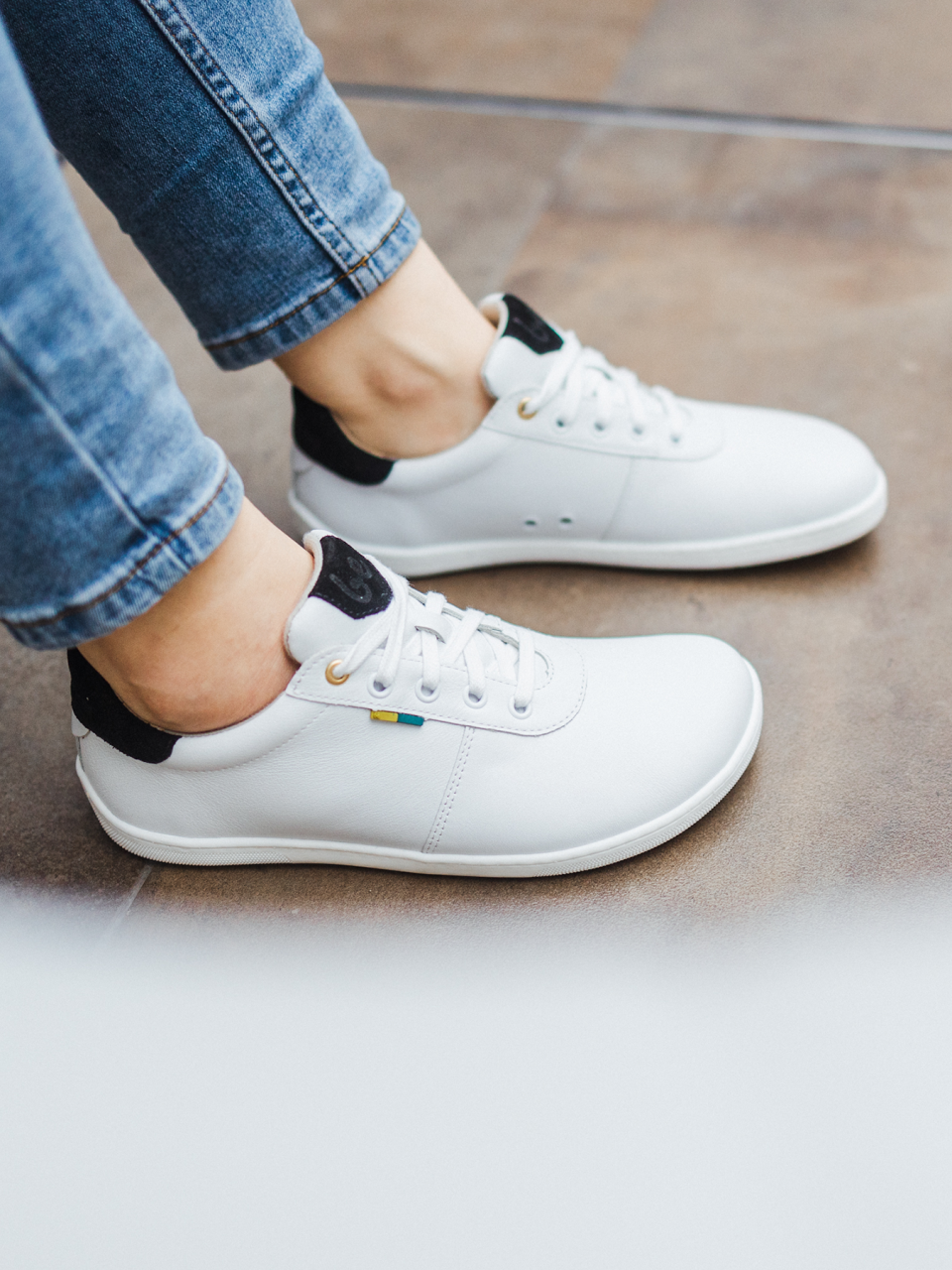 Barfußschuhe Be Lenka Royale - White & Black