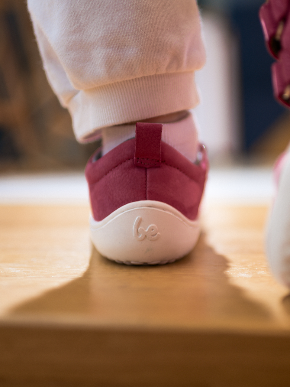 Detské barefoot topánky Be Lenka Jolly - Raspberry