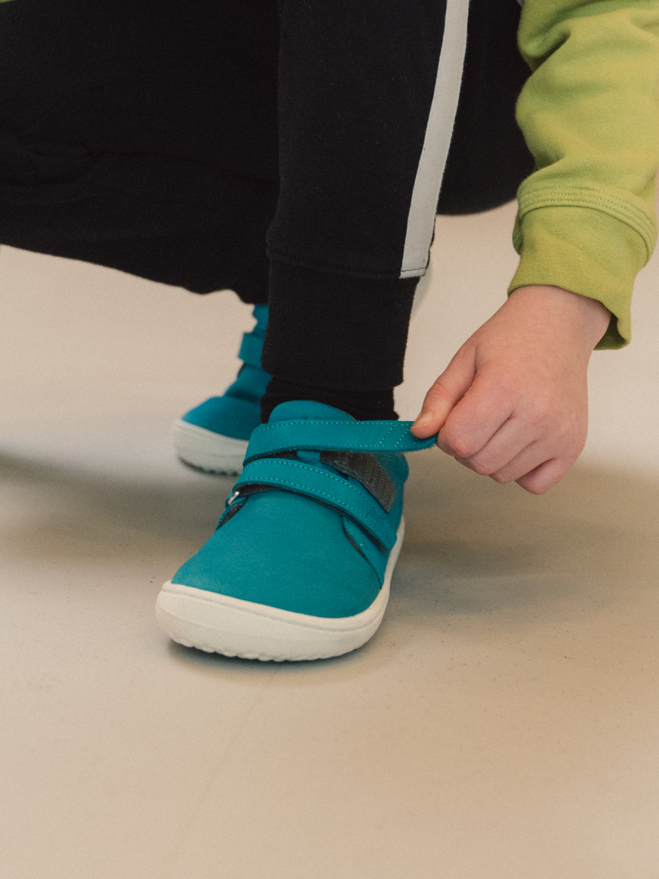 Detské barefoot topánky Be Lenka Jolly - Turquoise