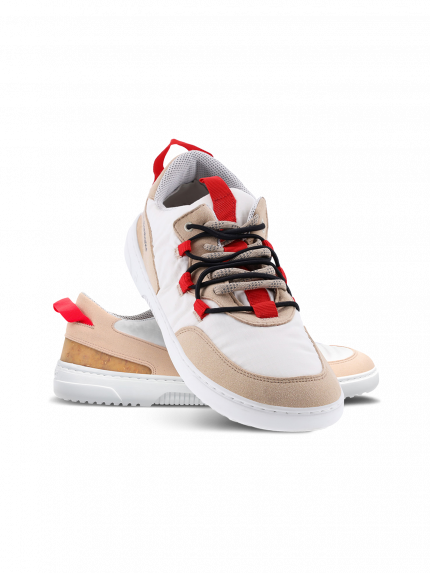 Barefoot Sneakers Barebarics Revive - Beige & White