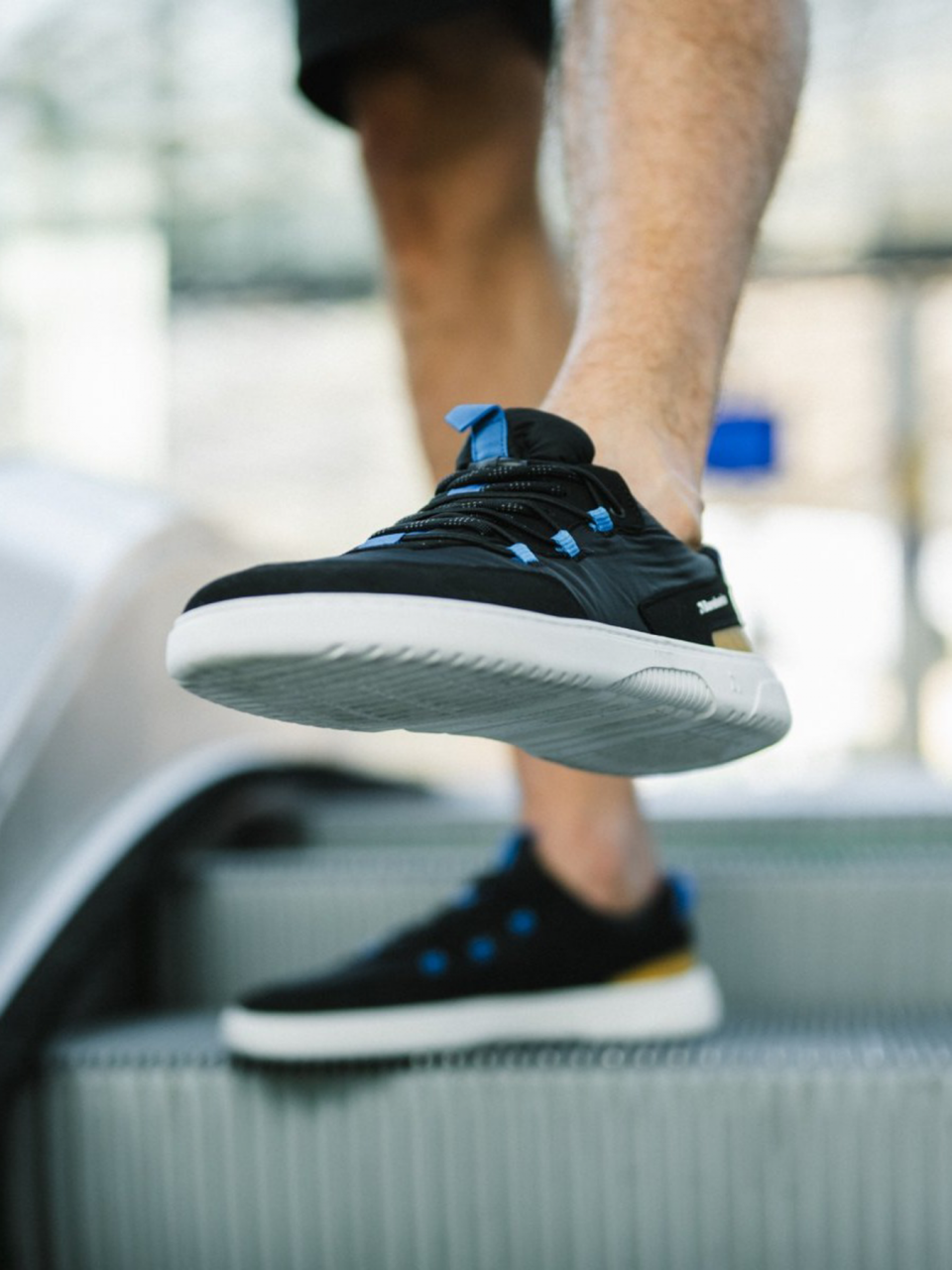 Barefoot Sneakers Barebarics Revive - Black & White