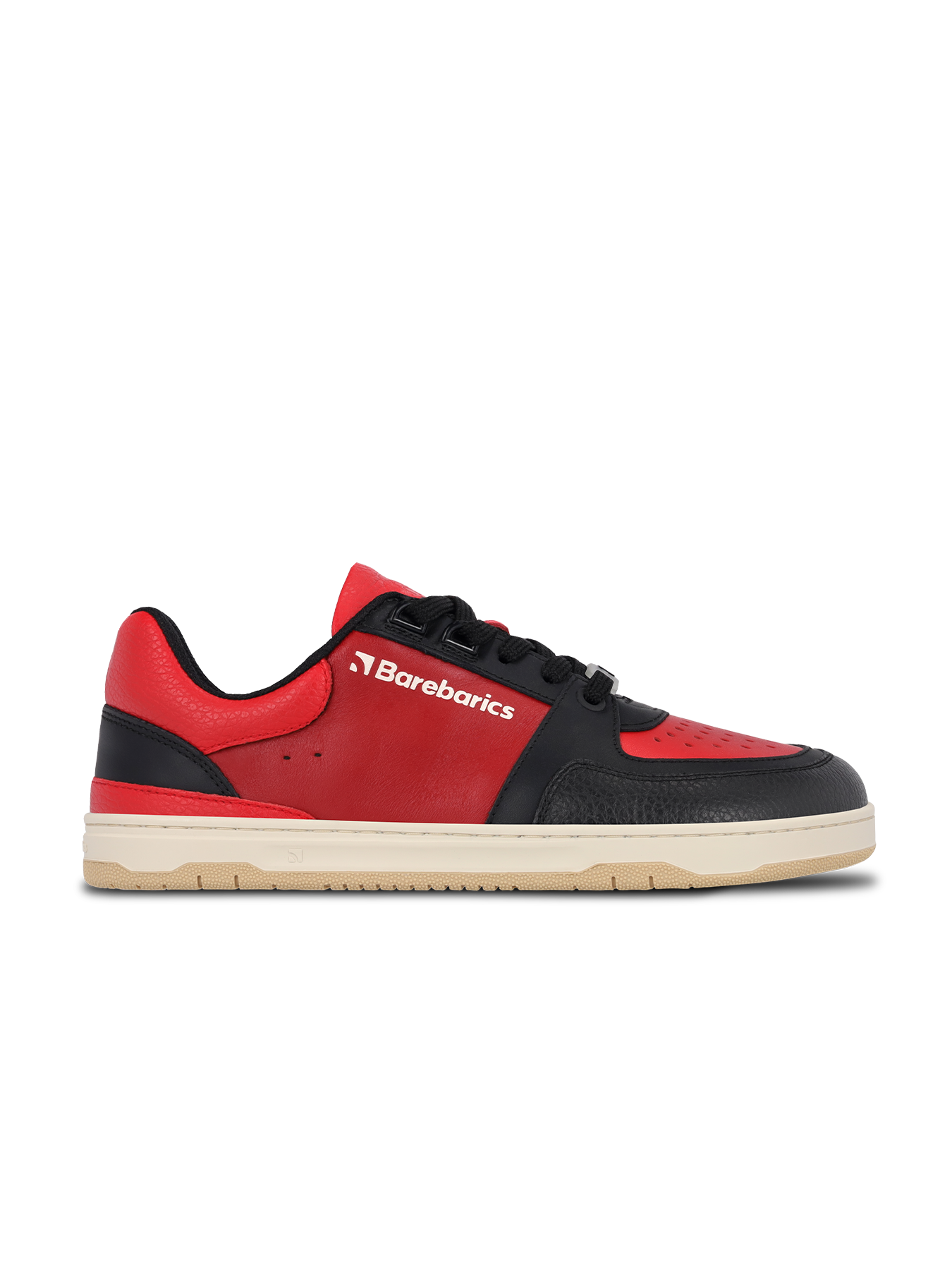 Barefoot Sneakers Barebarics Wave - Black & Red