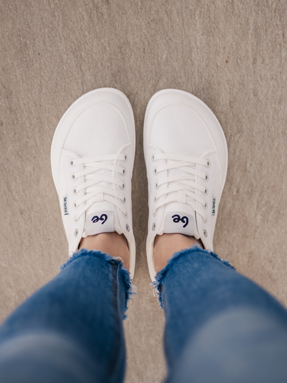 Barefoot tornacipő Be Lenka Rebound - All White