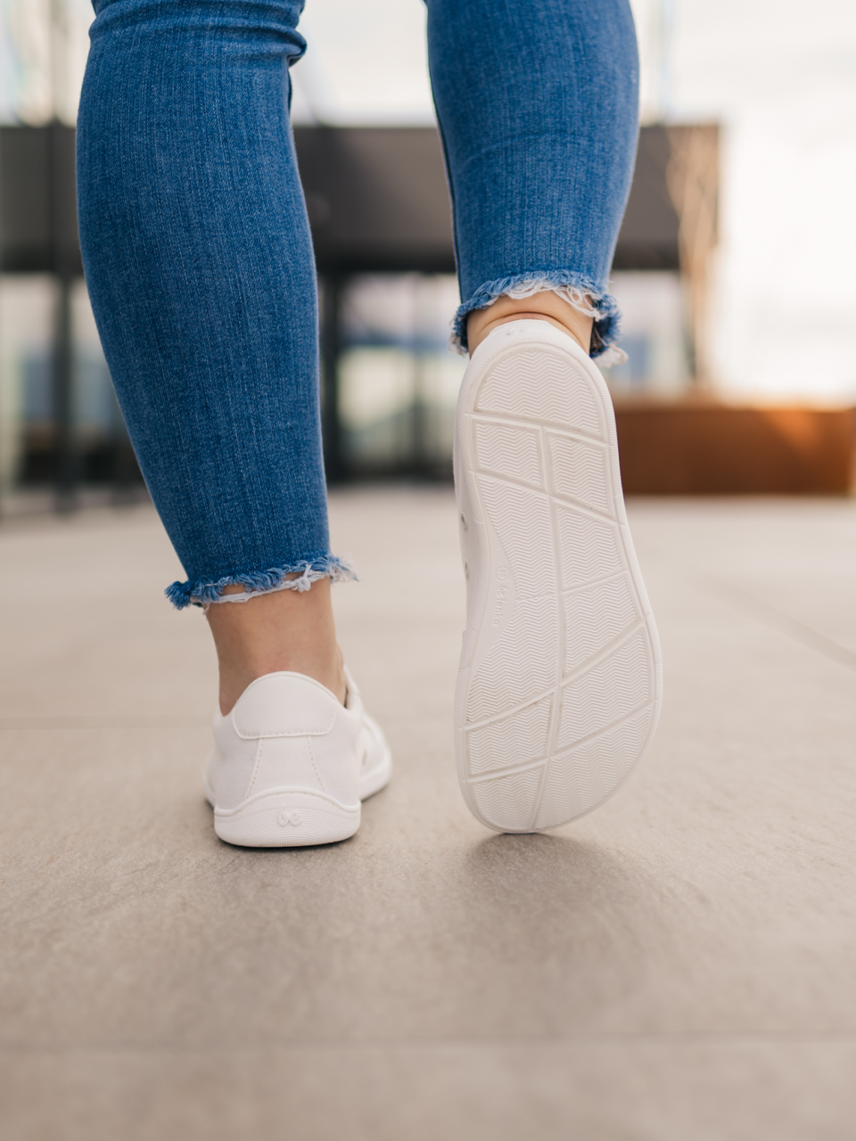 Barefoot tornacipő Be Lenka Rebound - All White