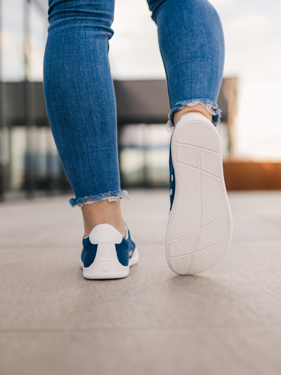 Trampki barefoot Be Lenka Rebound - Dark Blue & White