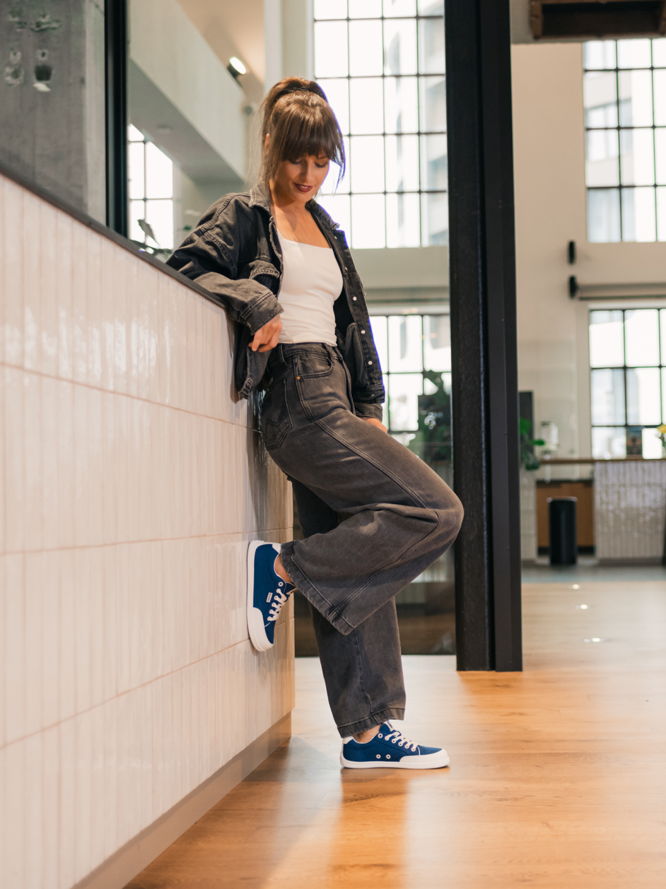 Trampki barefoot Be Lenka Rebound - Dark Blue & White