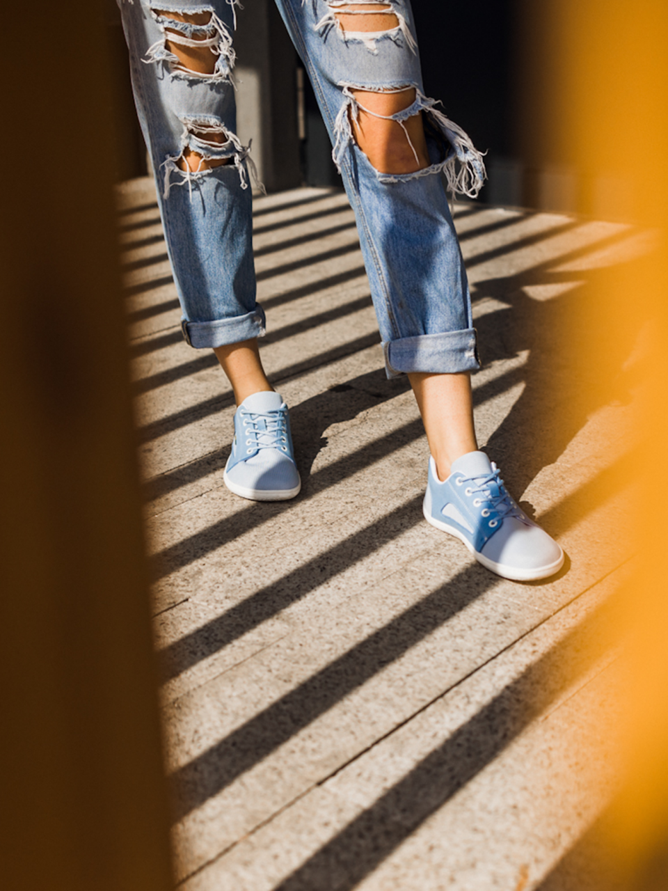 Barefoot Sneakers - Be Lenka Whiz - Light Blue