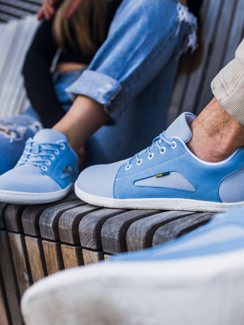 Barefoot Sneakers - Be Lenka Whiz - Light Blue