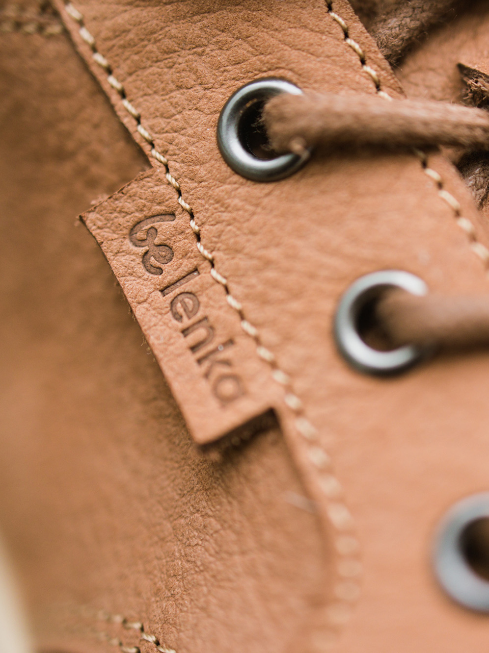 Barfußschuhe Be Lenka Synergy - Cognac & Beige
