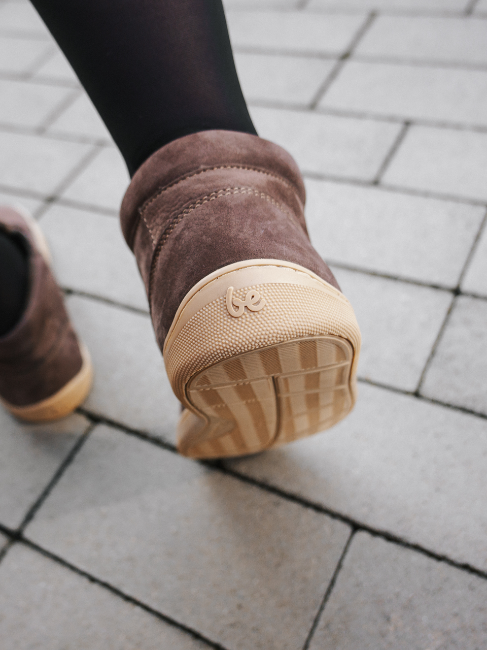Barfußschuhe Be Lenka Synergy - Fleece - Chocolate & Beige