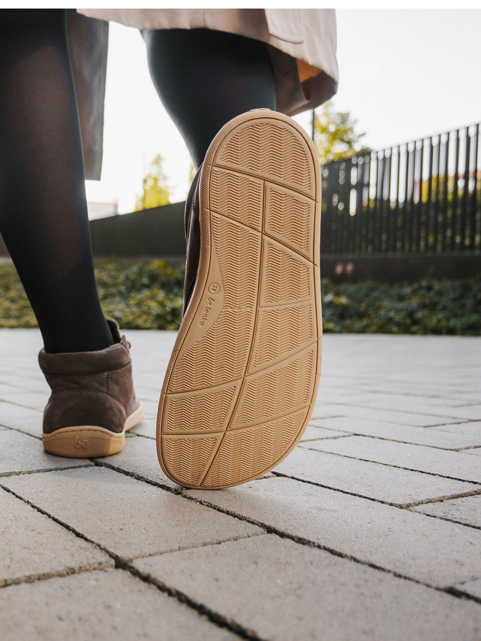 Barfußschuhe Be Lenka Synergy - Fleece - Chocolate & Beige