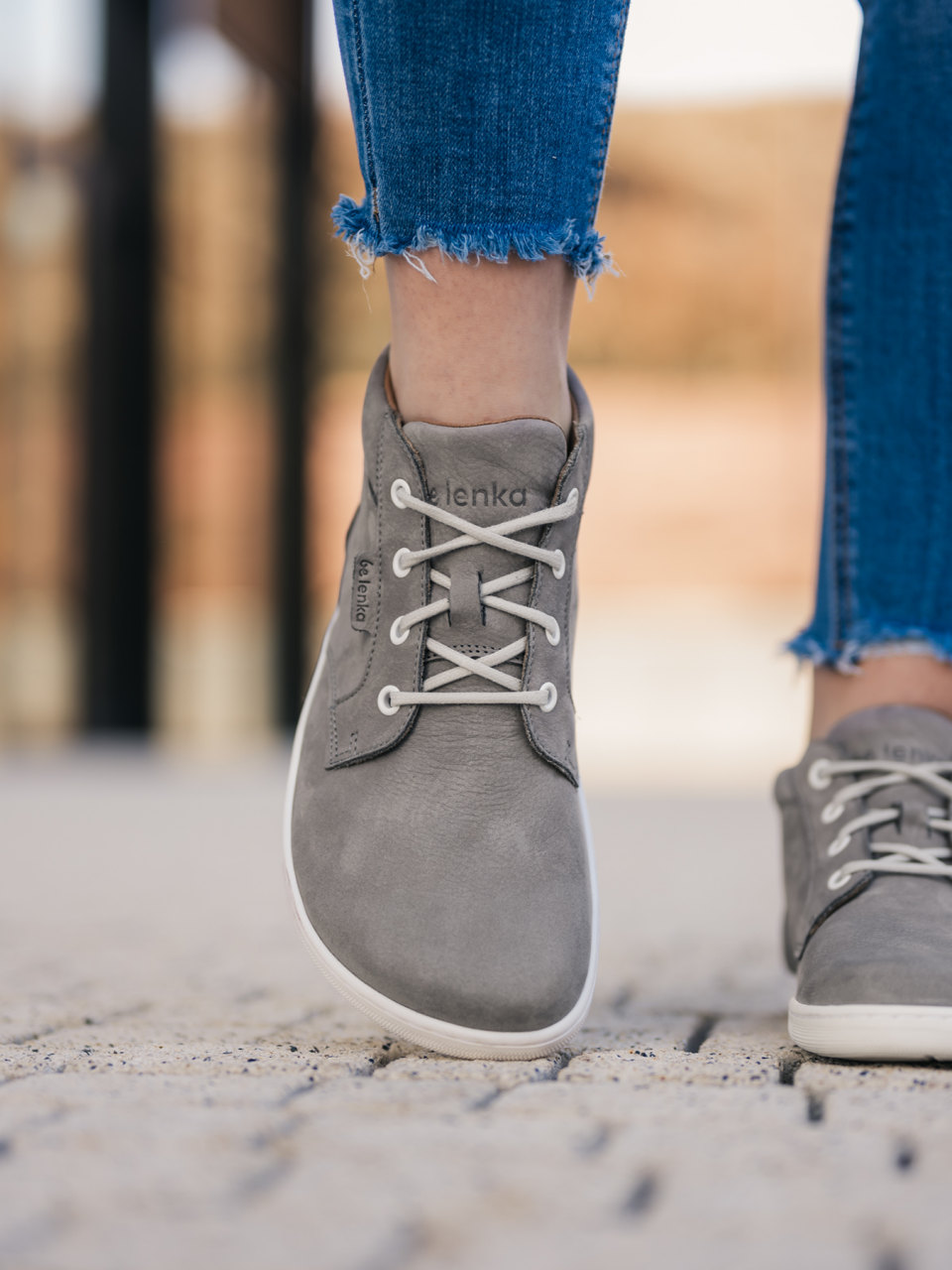 Barfußschuhe Be Lenka Synergy - Pebble Grey