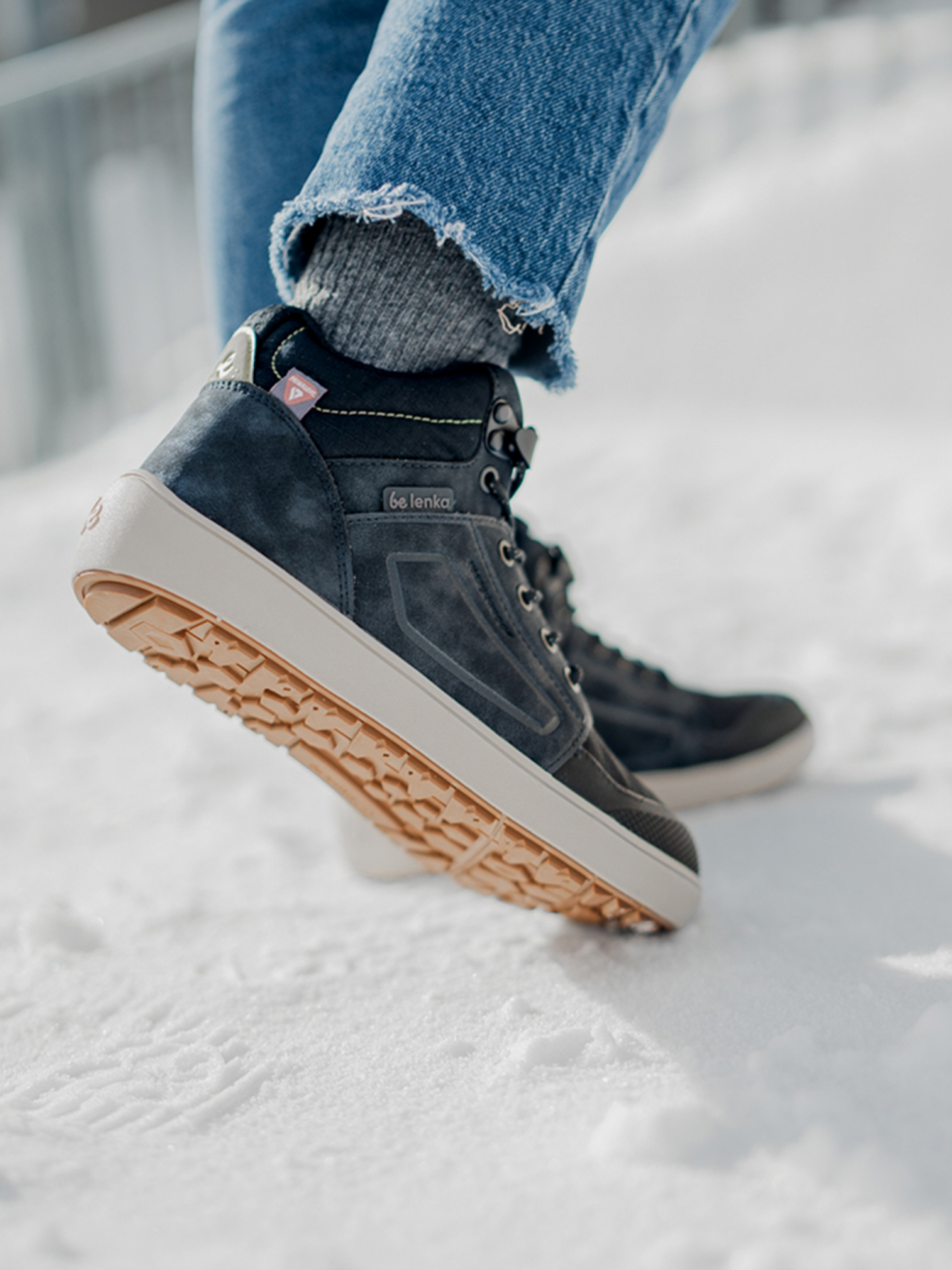 Barfußschuhe Be Lenka ArcticEdge - Charcoal Black