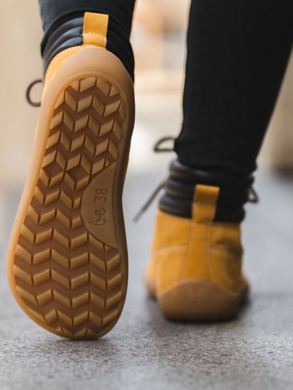 Barfußschuhe Be Lenka Nevada Neo - Mustard
